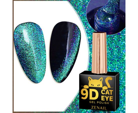 Гел лак Zenail 9D Cat Eyes 10 ml 07,1,LilaCare Bulgaria