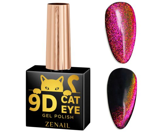 Гел лак Zenail 9D Cat Eyes 10 ml 08,1,LilaCare Bulgaria