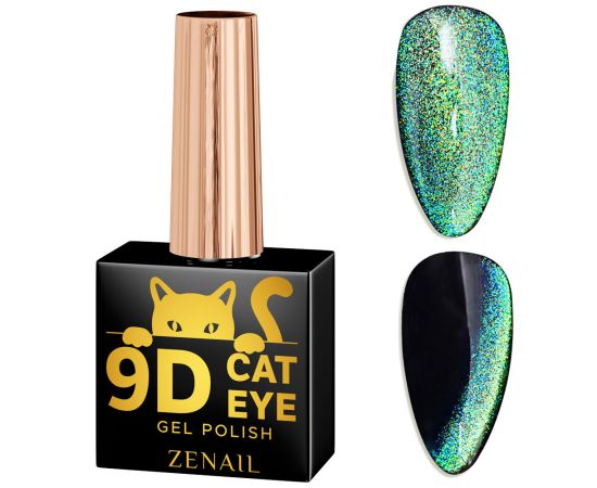 Гел лак Zenail 9D Cat Eyes 10 ml 12,1,LilaCare Bulgaria