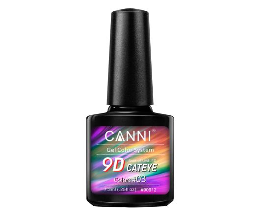 Гел лак CANNI 9D Cat Eyes 90912-10,1,LilaCare Bulgaria