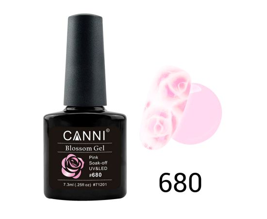 Гел лак CANNI Blossom 71201-680,1,LilaCare Bulgaria